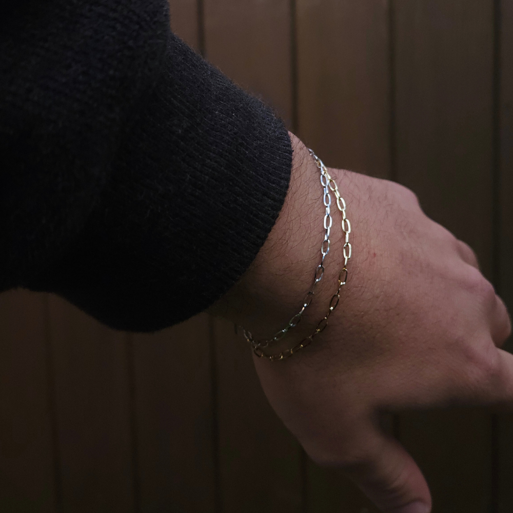 Minimal PaperClip Bracelet