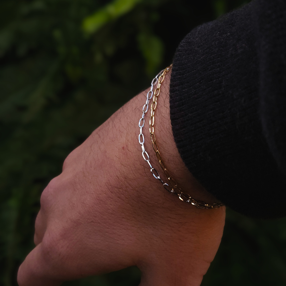 Minimal PaperClip Bracelet
