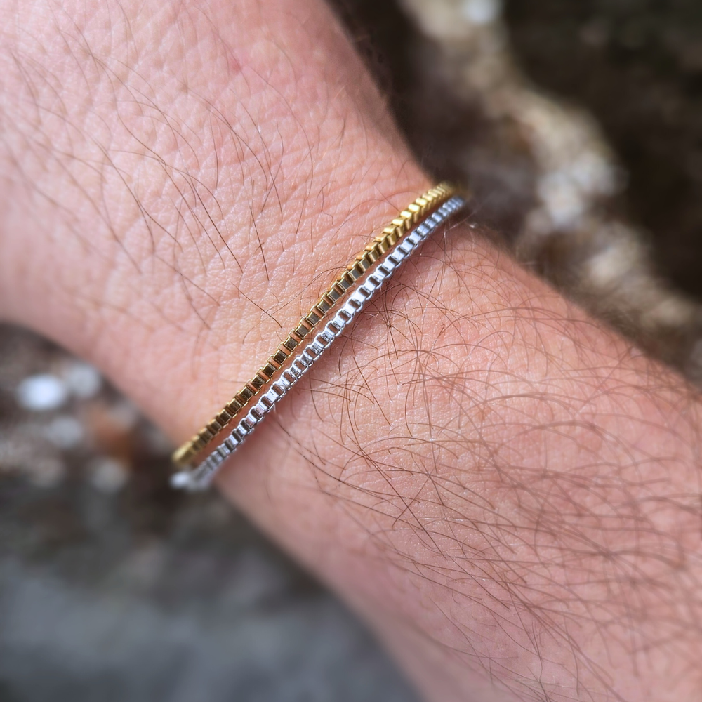 Minimal Box Bracelet
