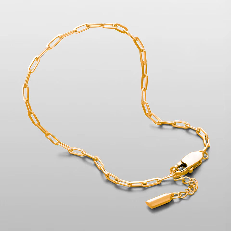 Minimal PaperClip Bracelet