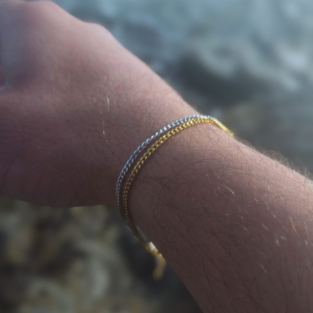 Minimal Cuban Bracelet