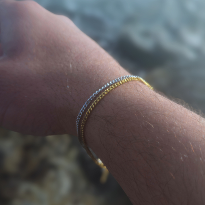 Minimal Cuban Bracelet