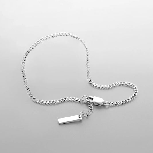 Minimal Cuban Bracelet
