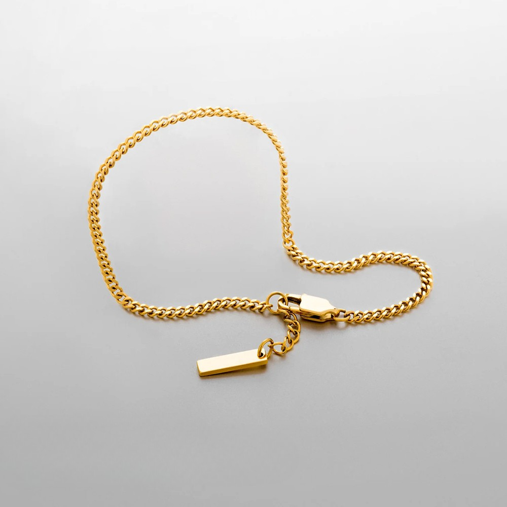 Minimal Cuban Bracelet